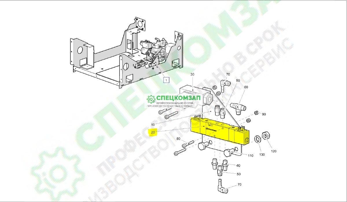 Wegeventil Johnston Pneumatikanlage 24VDC 5/2 Wege Artikelnummer: 67013961 sofort lieferbar Vergleichsnummer: 72100; 72-100